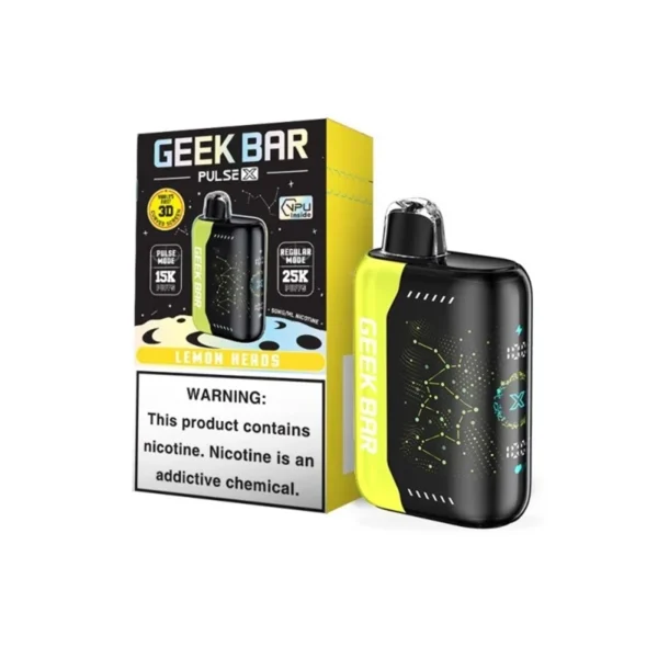 【檸檬】正品Geek Bar Pulse X Vape 25000 Puffs一次性電子菸：圖片 2