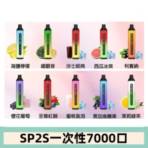 SP2S GLO拋棄式電子煙思博瑞一次性7000口